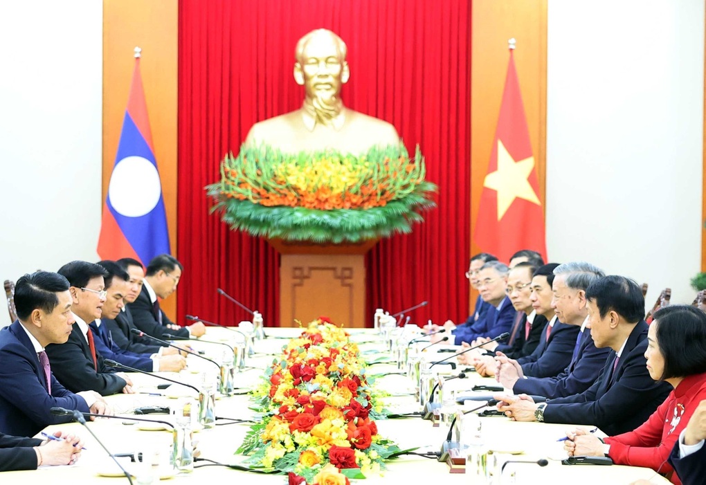 Tổng Bí thư: Gìn giữ, vun đắp và phát triển quan hệ đặc biệt Việt Nam - Lào - 2 Tổng Bí thư: Gìn giữ, vun đắp và phát triển quan hệ đặc biệt Việt Nam - Lào - 2