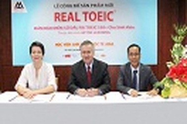 Họp Báo công bố chương trình “Real TOEIC”
