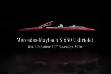 Mercedes-Maybach S650 Cabriolet