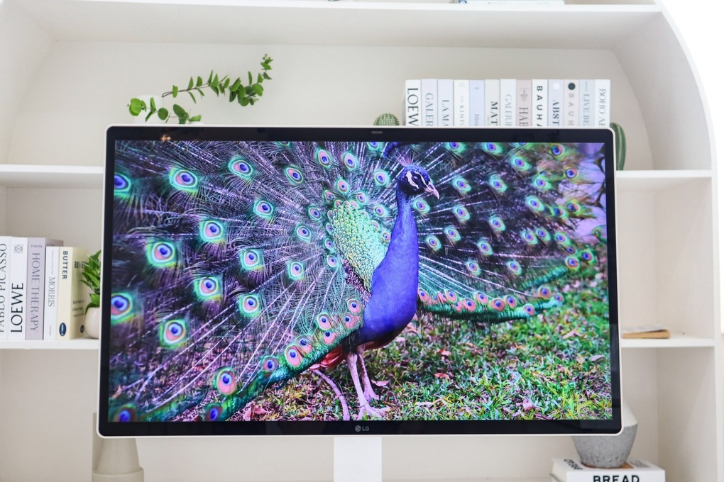Biến không gian sống thành văn phòng với màn hình LG Smart Monitor Swing - 3