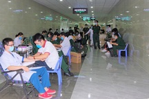 Toàn Bệnh viện Dã chiến tham gia hiến máu tình nguyện