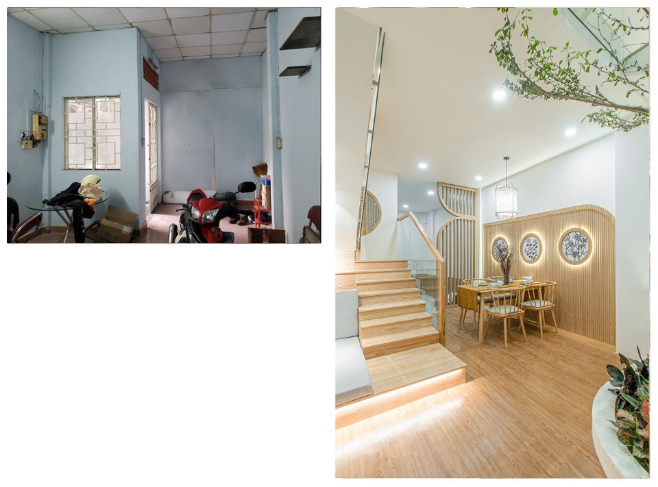 Nhà cũ hoang tàn “lột xác” đẹp như khách sạn vạn người mê - 2 Nhà cũ hoang tàn “lột xác” đẹp như khách sạn vạn người mê - 2