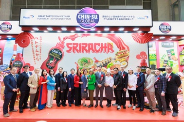 Sau một năm "Go Global" nhiều dấu ấn, Chin-su lại ghi điểm tại Foodex Nhật Bản 2024