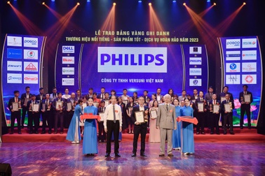 Philips được vinh danh top 10 "Thương hiệu nổi tiếng hàng đầu Việt Nam"