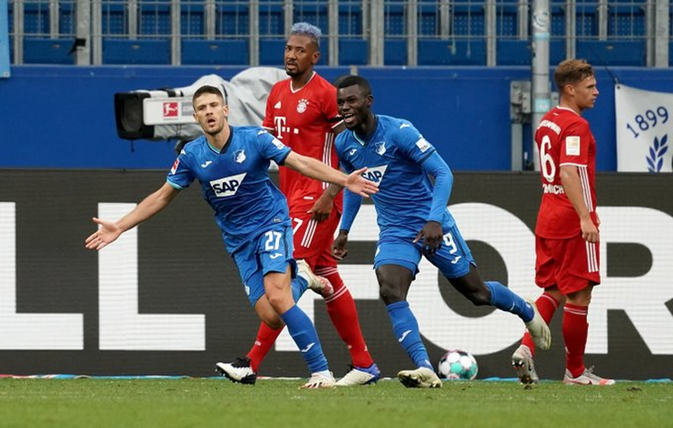 Bayern Munich bất ngờ thảm bại trước Hoffenheim - 3 Bayern Munich bất ngờ thảm bại trước Hoffenheim - 3