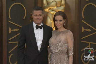 Brad Pitt và Angelina Jolie dự lễ trao giải Oscar 2014