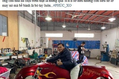 Dự định dang dở của Phúc XO với siêu mô tô