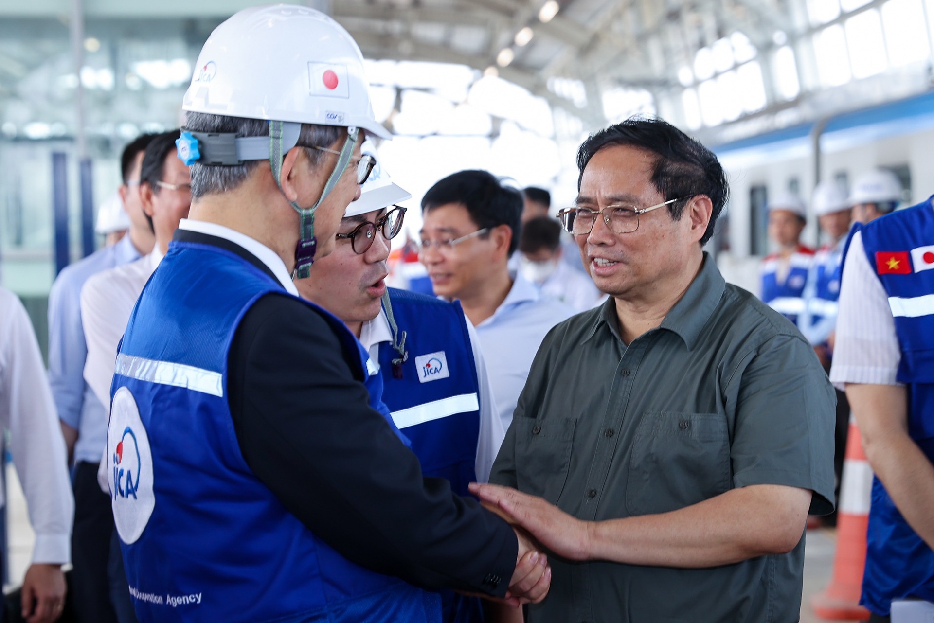 Thủ tướng Phạm Minh Chính thị sát các công trình trọng điểm ở TPHCM - 7 Thủ tướng Phạm Minh Chính thị sát các công trình trọng điểm ở TPHCM - 7