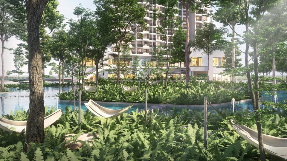 Ecopark chi nghìn tỷ làm công viên riêng biệt cho 2 tòa tháp thiên nhiên nhất khu đô thị - 6 Ecopark chi nghìn tỷ làm công viên riêng biệt cho 2 tòa tháp thiên nhiên nhất khu đô thị - 6