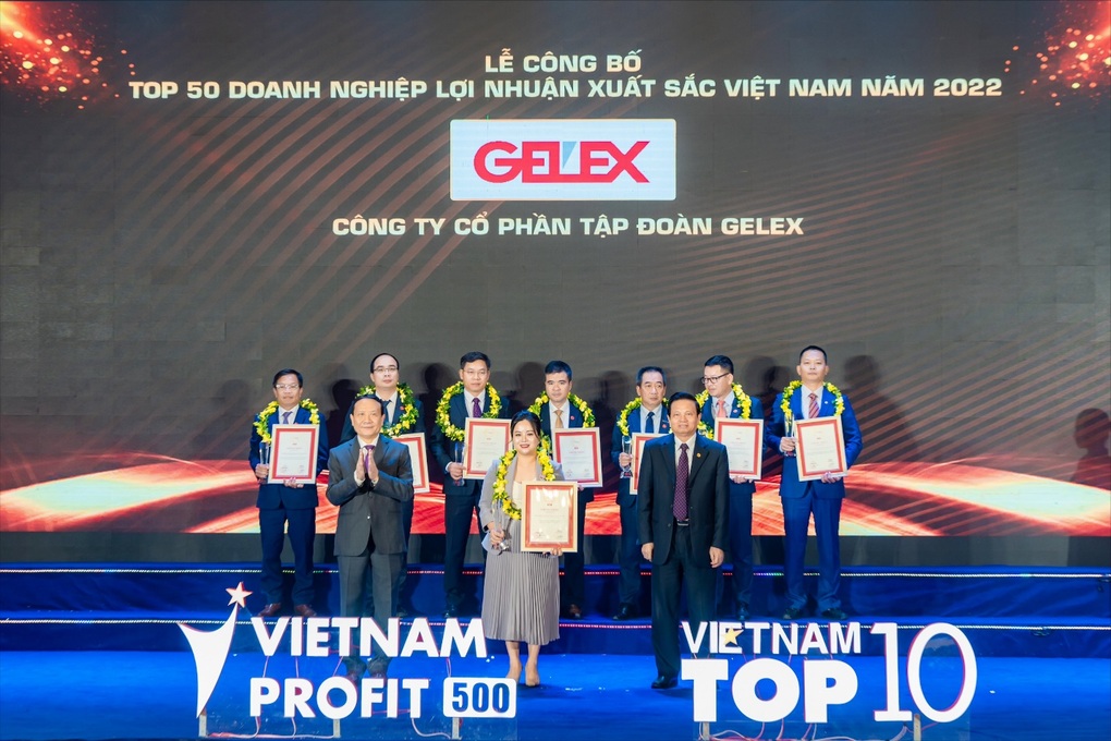 Gelex vào top 500 Doanh nghiệp có lợi nhuận xuất sắc nhất Việt Nam - 1 Gelex vào top 500 Doanh nghiệp có lợi nhuận xuất sắc nhất Việt Nam - 1