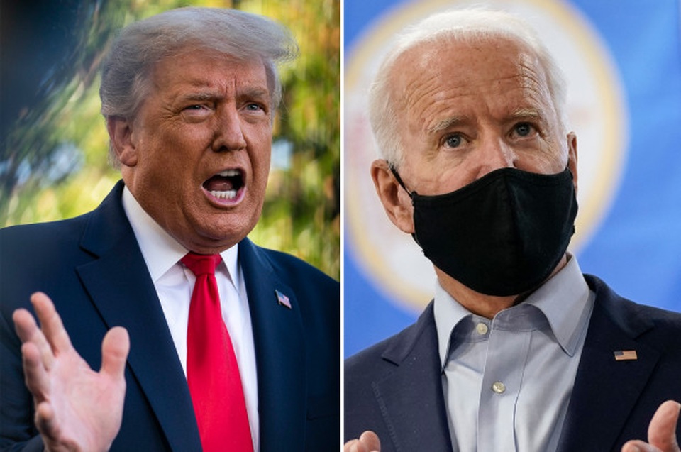 Trump - Biden chạy nước rút trước màn “so găng” đầu tiên - 1 Trump - Biden chạy nước rút trước màn “so găng” đầu tiên - 1