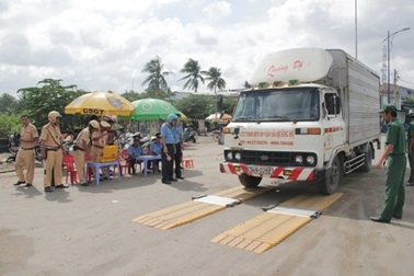 Tăng cường camera giám sát tiêu cực tại trạm cân xe