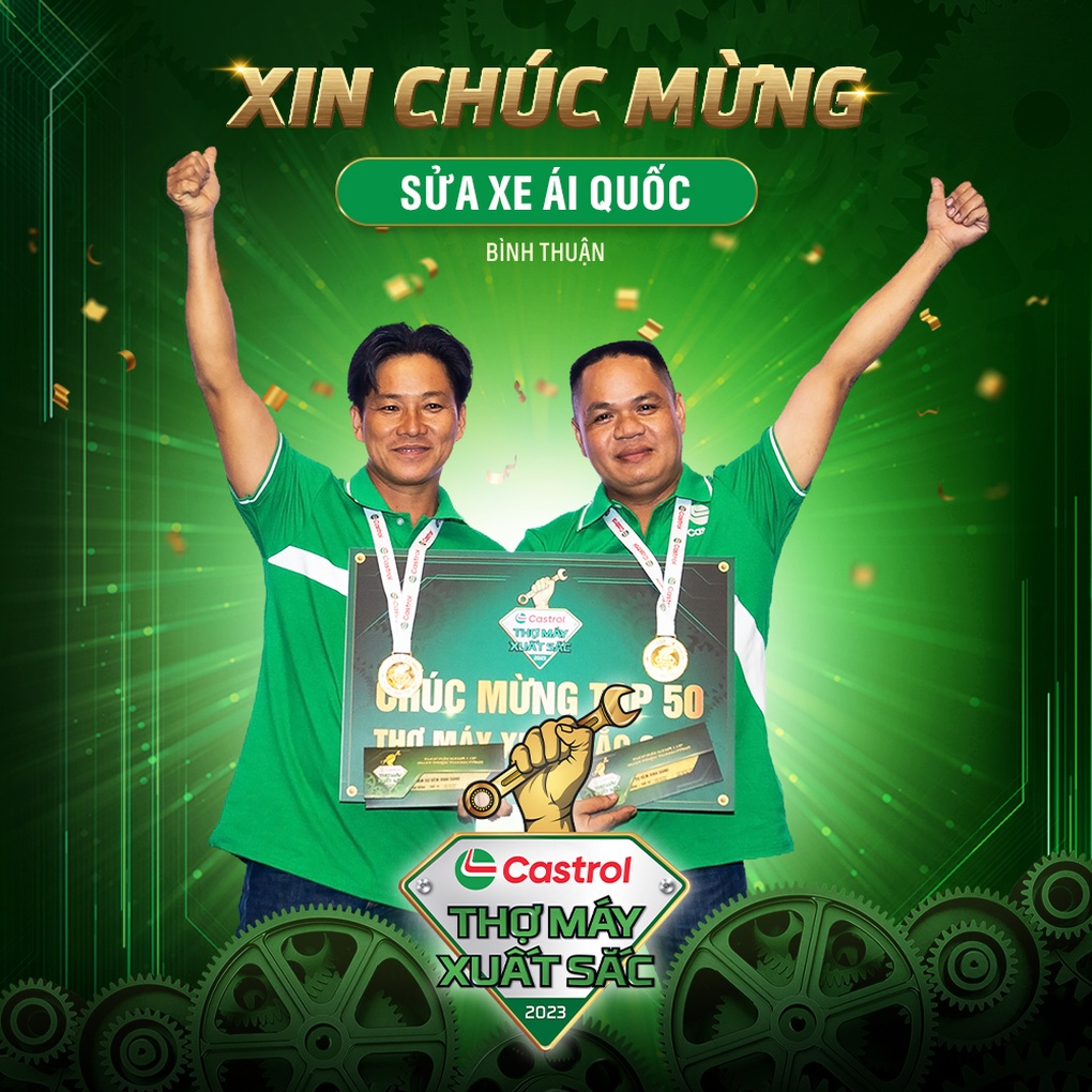 Castrol tiếp sức thợ máy đam mê theo đuổi nghề ở tỉnh xa - 1 Castrol tiếp sức thợ máy đam mê theo đuổi nghề ở tỉnh xa - 1