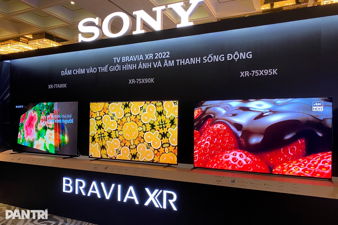 Sony giới thiệu loạt TV mới về Việt Nam - 1 Sony giới thiệu loạt TV mới về Việt Nam - 1
