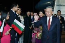 Lễ đón Tổng Bí thư Tô Lâm và Phu nhân thăm chính thức Cộng hòa Bulgaria