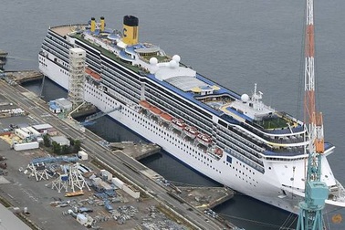 Du thuyền Italia cập cảng Nhật Bản trở thành “ổ dịch” Covid-19