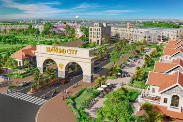 The Diamond City nằm ở lõi cụm khu công nghiệp lớn tại Long An
