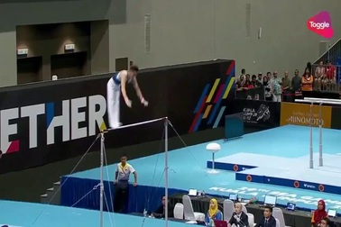 Thanh Tùng giành HCV xà đơn