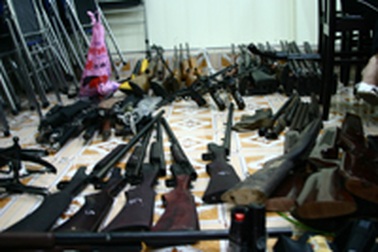 Tổng kiểm kê "kho" vũ khí lậu vừa bị phá tại Hải Phòng