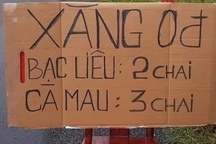 "Xăng 0 đồng - Bạc Liêu 2 chai, Cà Mau 3 chai" và nghĩa tình mùa dịch