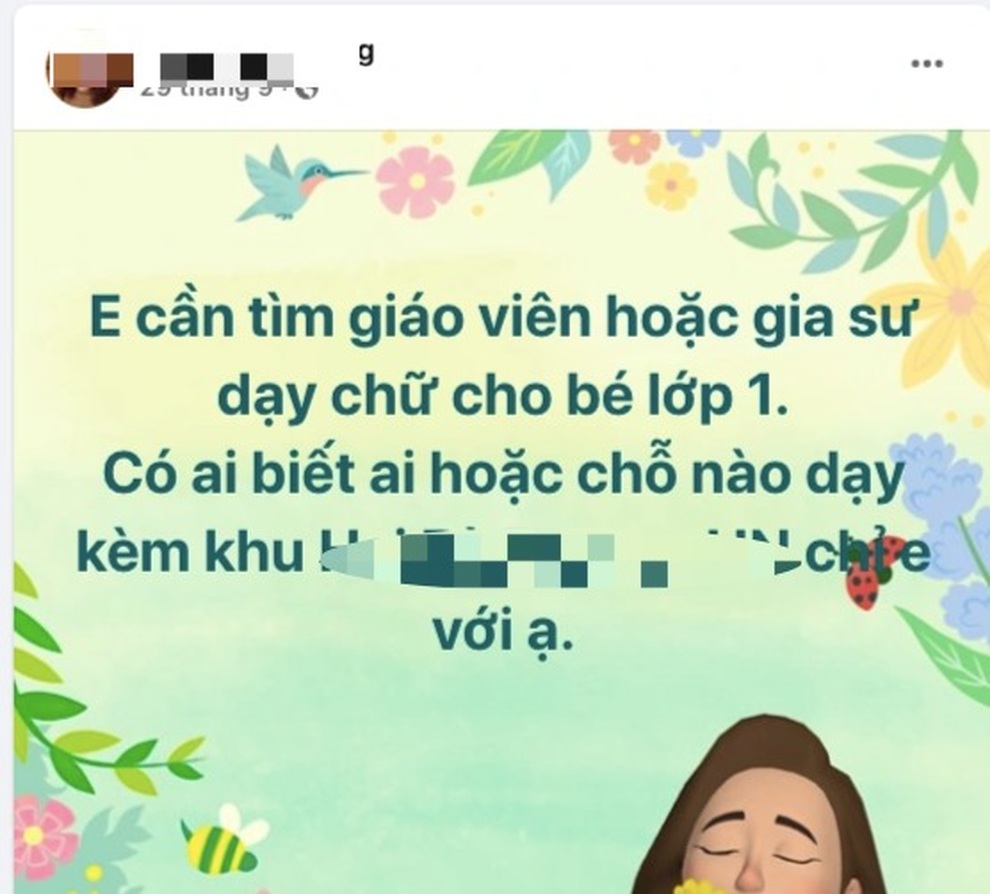 Chi tiền triệu vẫn khó tìm giáo viên dạy chữ trẻ lớp 1, lớp lá - 1 Chi tiền triệu vẫn khó tìm giáo viên dạy chữ trẻ lớp 1, lớp lá - 1