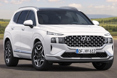 Lộ diện Hyundai Santa Fe 2021 - Dùng "tiểu xảo" để gia tăng kích thước