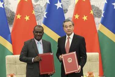 Trung Quốc xác nhận ký hiệp ước an ninh với Solomon