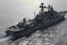 Tàu khu trục chống ngầm hiện đại của Nga tập trận tại Địa Trung Hải