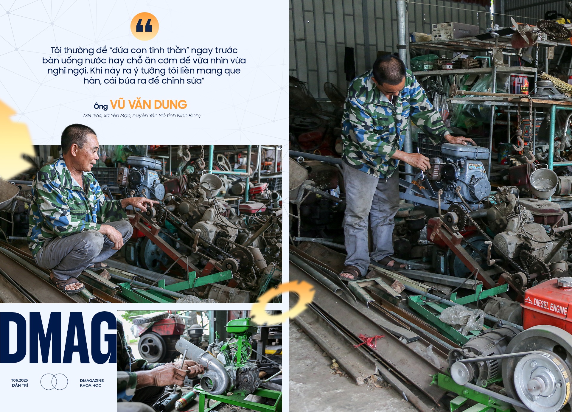 Vua sáng chế” chưa học hết lớp 5, làm trăm loại máy móc xuất đi 4 nước - 5 Vua sáng chế” chưa học hết lớp 5, làm trăm loại máy móc xuất đi 4 nước - 5