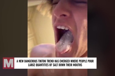 Thử thách Muối - trào lưu nguy hiểm trên mạng Tiktok