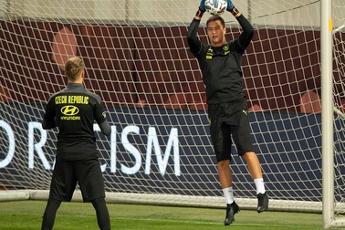 Filip Nguyễn hồ hởi tập luyện, quyết ghi điểm với đội tuyển CH Czech