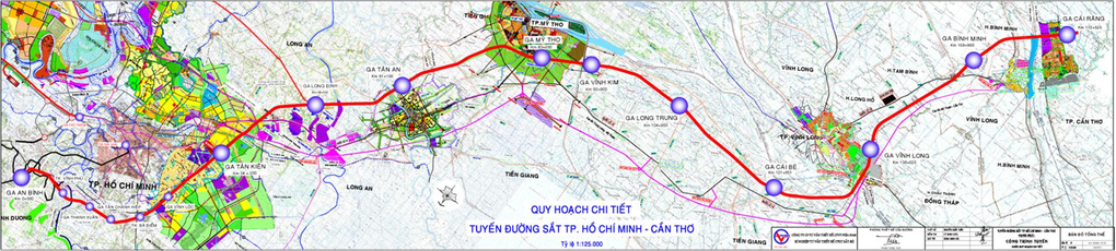 Đề xuất tuyến đường sắt 9 tỷ USD đi sát Vành đai 3 - 2 Đề xuất tuyến đường sắt 9 tỷ USD đi sát Vành đai 3 - 2