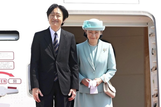 Hoàng Thái tử Nhật Bản Akishino và phu nhân