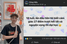 Nam sinh "27 điểm, trượt tất cả nguyện vọng đại học" sẽ đi về đâu?