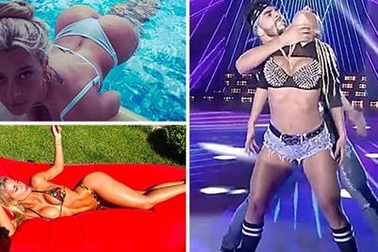 Lọt vào “mắt xanh” của C.Ronaldo, nữ MC tự tin nhảy sexy trên truyền hình