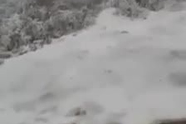 Tuyết phủ trắng ở Buộc Mú