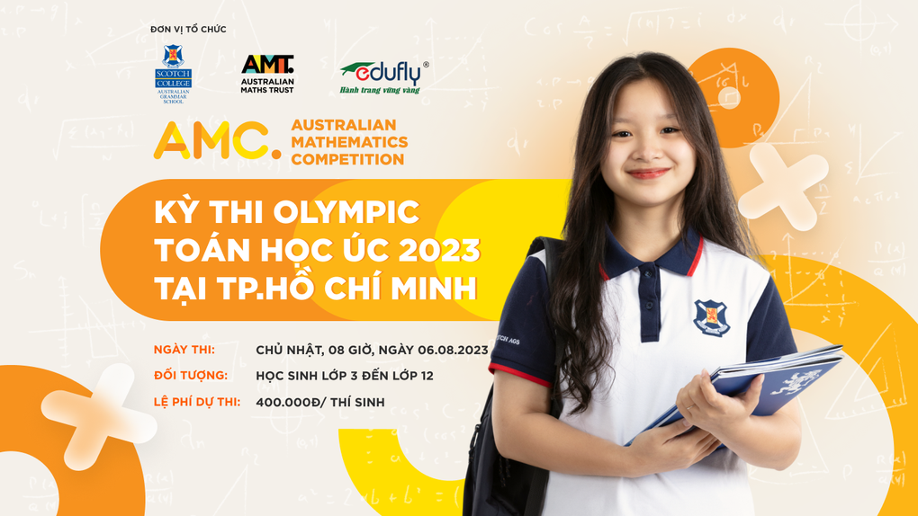 Scotch AGS đồng tổ chức kỳ thi Olympic Toán học Úc 2023 khu vực miền Nam - 1 Scotch AGS đồng tổ chức kỳ thi Olympic Toán học Úc 2023 khu vực miền Nam - 1