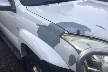 Khách hàng kiện Toyota vì xe Corolla màu trắng bị bong tróc sơn dưới nắng