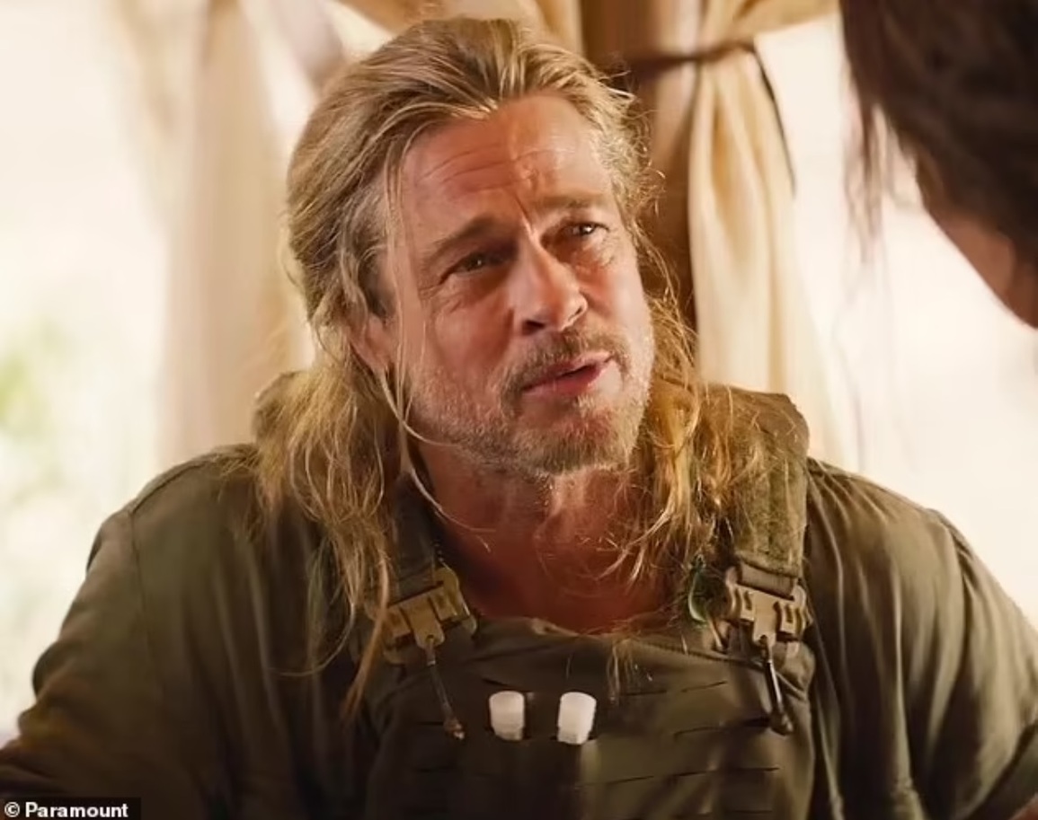 Brad Pitt trong những hình ảnh đầu tiên trên phim sau hai năm im ắng - 1 Brad Pitt trong những hình ảnh đầu tiên trên phim sau hai năm im ắng - 1