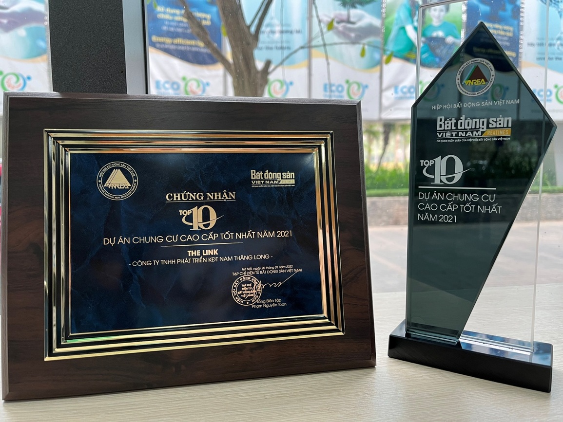 TheLINK Ciputra nhận giải Top 10 Dự án chung cư cao cấp tốt nhất 2021 - 2 TheLINK Ciputra nhận giải Top 10 Dự án chung cư cao cấp tốt nhất 2021 - 2