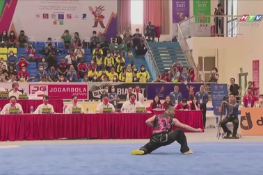 Bài thi của Phạm Quốc Khánh ở nội dung nam đao nam