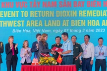 Mỹ tài trợ thêm 73 triệu USD để xử lý dioxin tại sân bay Biên Hòa