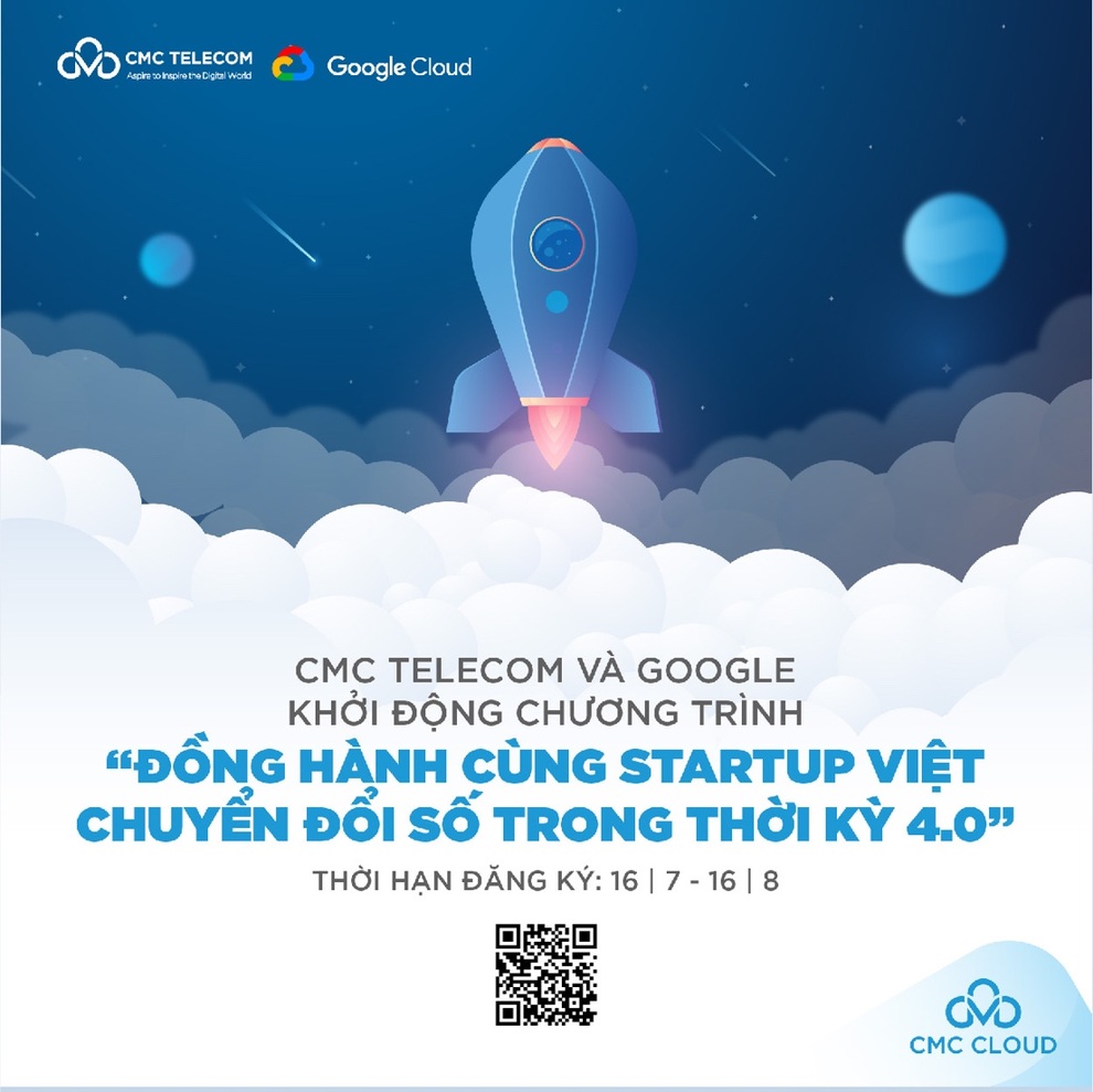 Google và CMC Telecom dành 100.000 USD hỗ trợ starup chuyển đổi số toàn diện - 1 Google và CMC Telecom dành 100.000 USD hỗ trợ starup chuyển đổi số toàn diện - 1