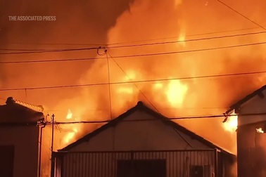 Đám cháy lớn nhất trong gần 50 năm tại Nhật Bản