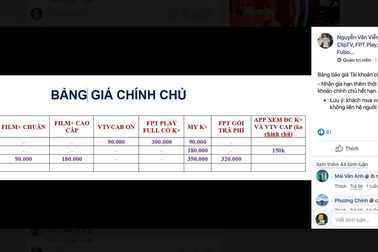 Mất tiền oan khi mua các tài khoản Netflix, Clip TV "dùng chung" giá rẻ