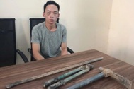 Bắt quả tang đối tượng cắt trộm dây điện