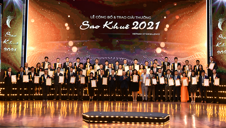 Giải thưởng Sao Khuê 2021 vinh danh 180 giải pháp, dịch vụ công nghệ số - 1 Giải thưởng Sao Khuê 2021 vinh danh 180 giải pháp, dịch vụ công nghệ số - 1