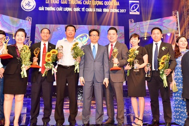 Tân Á Đại Thành nhận Giải vàng giải thưởng Chất lượng Quốc gia