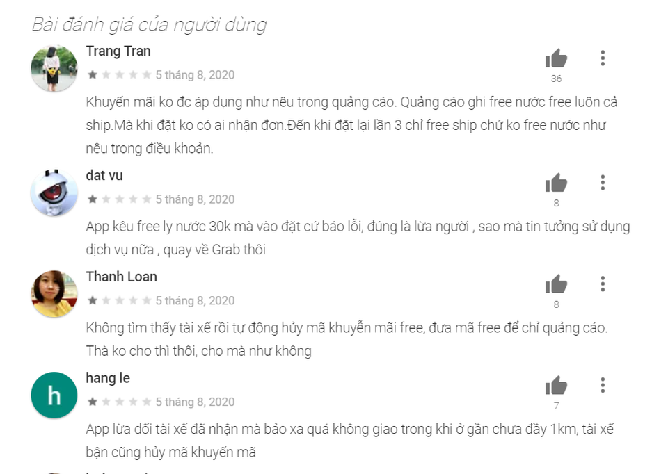 App gọi xe Gojek nhận trái đắng trong ngày ra mắt tại Việt Nam - 3 App gọi xe Gojek nhận trái đắng trong ngày ra mắt tại Việt Nam - 3