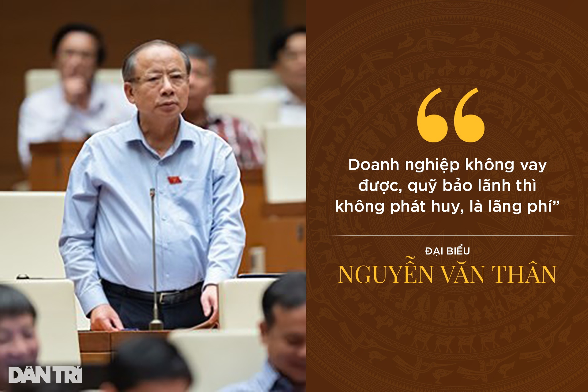 Những phát ngôn ấn tượng về kinh tế làm nóng nghị trường Quốc hội - 8 Những phát ngôn ấn tượng về kinh tế làm nóng nghị trường Quốc hội - 8